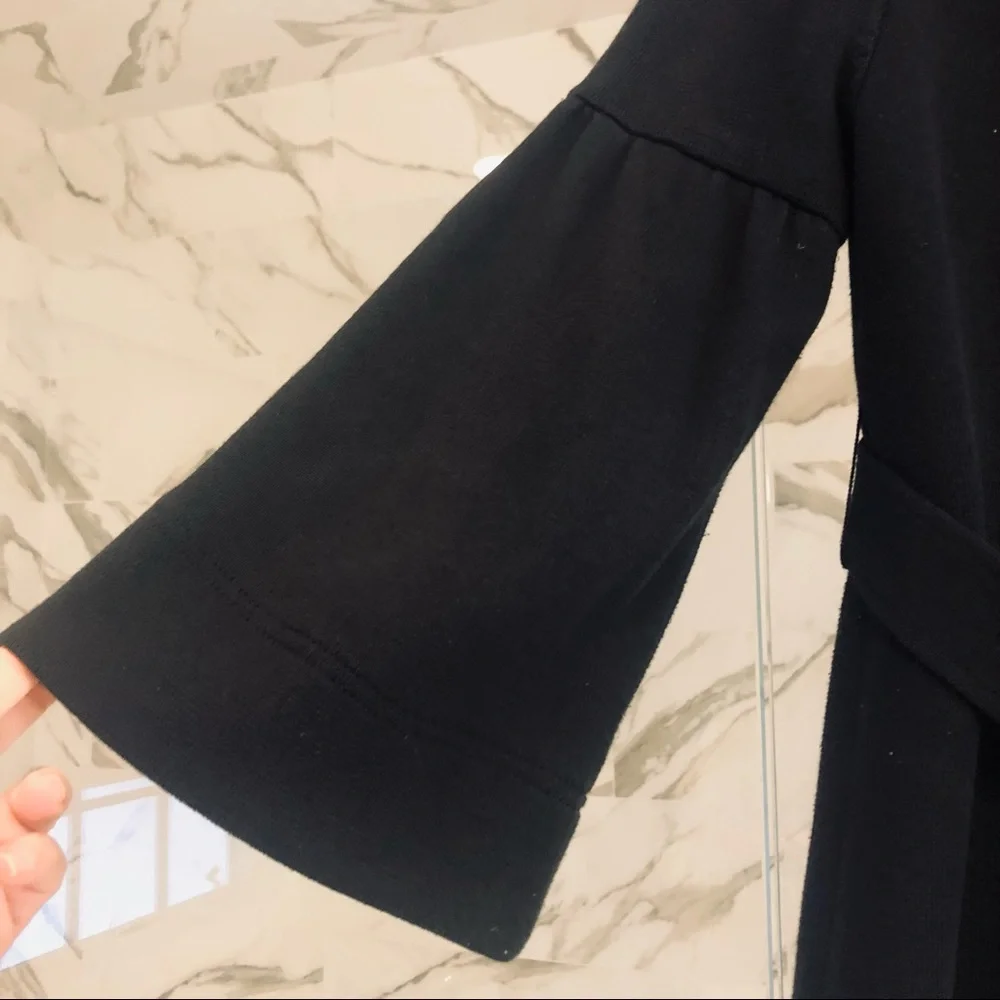 Vintage Nanette Lepore Y2K Bell Sleeve Coat - Picture 9 of 14